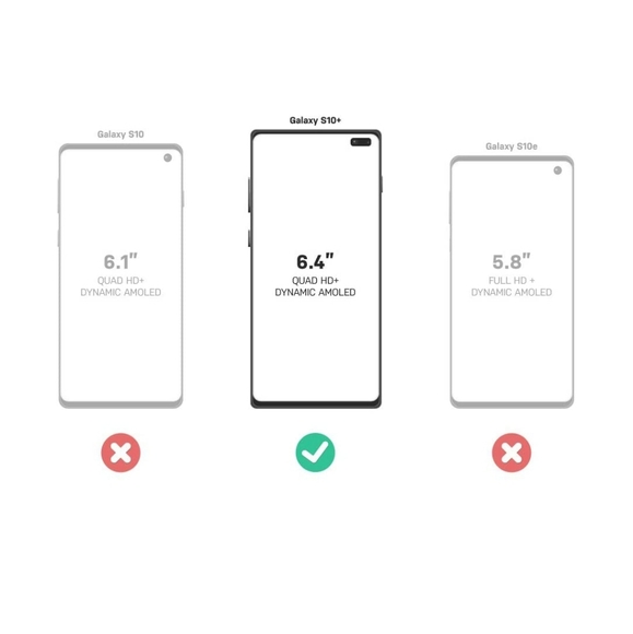 NWT Samsung s10+ symmetry clear stardust otter box - Picture 3 of 4